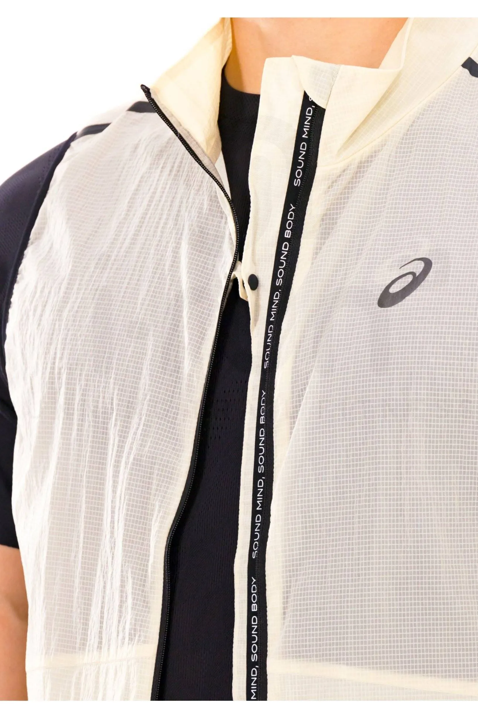 Homme Asics Vestes & Coupe Vent^Metarun