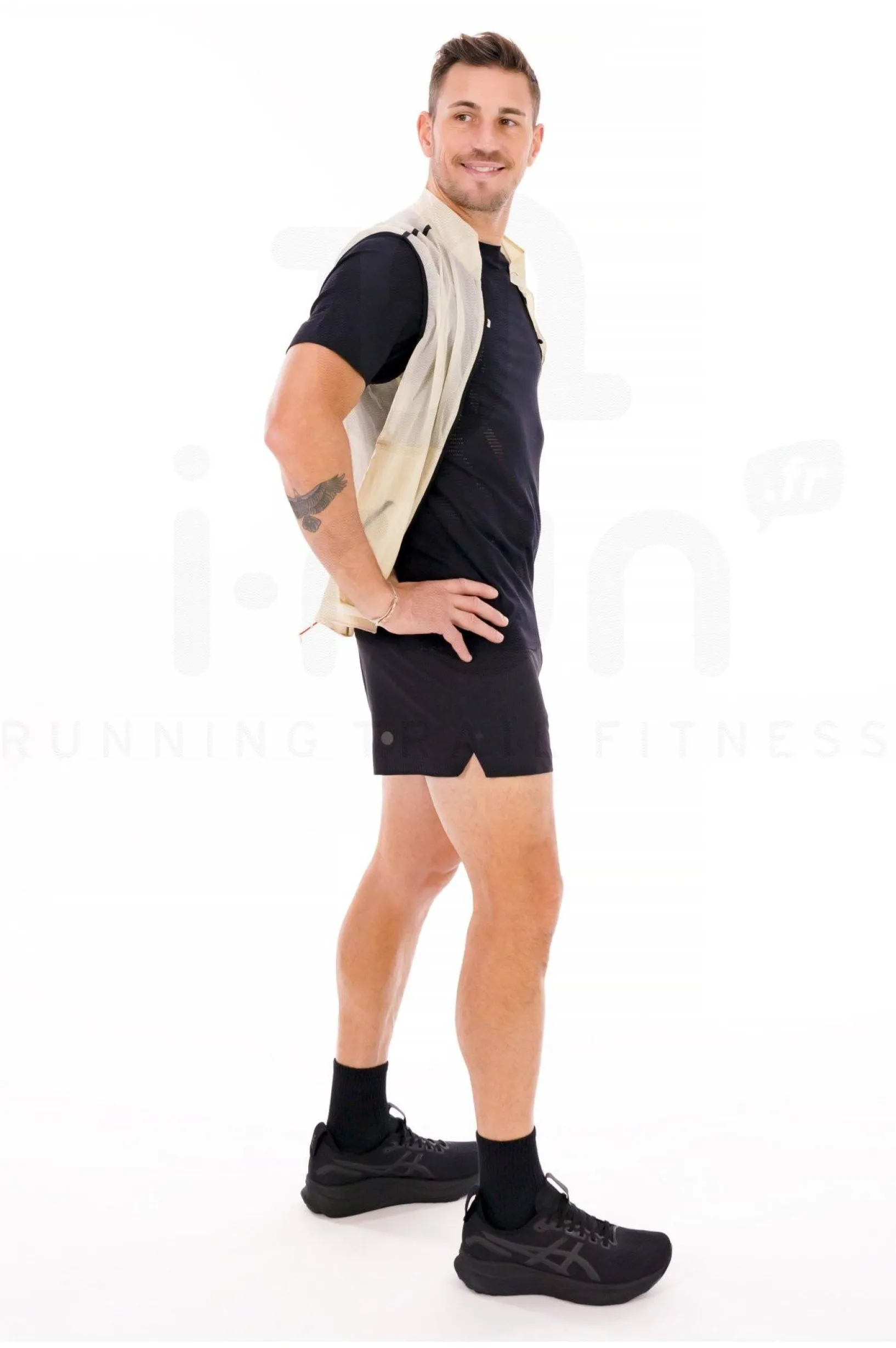 Homme Asics Vestes & Coupe Vent^Metarun