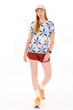 Femme Asics Manches Courtes^Metarun Shibori W femme