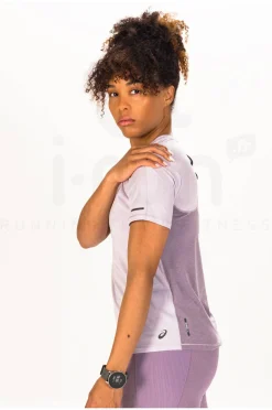 Femme Asics Manches Courtes^Metarun W femme