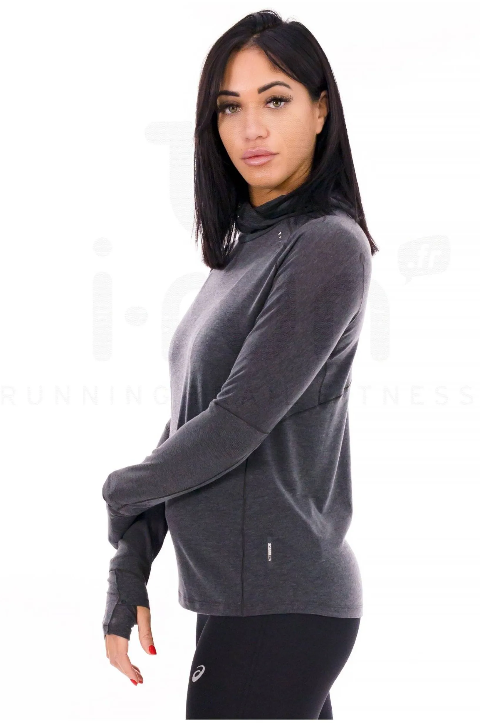 Femme Asics Manches Longues^Metarun Winter femme