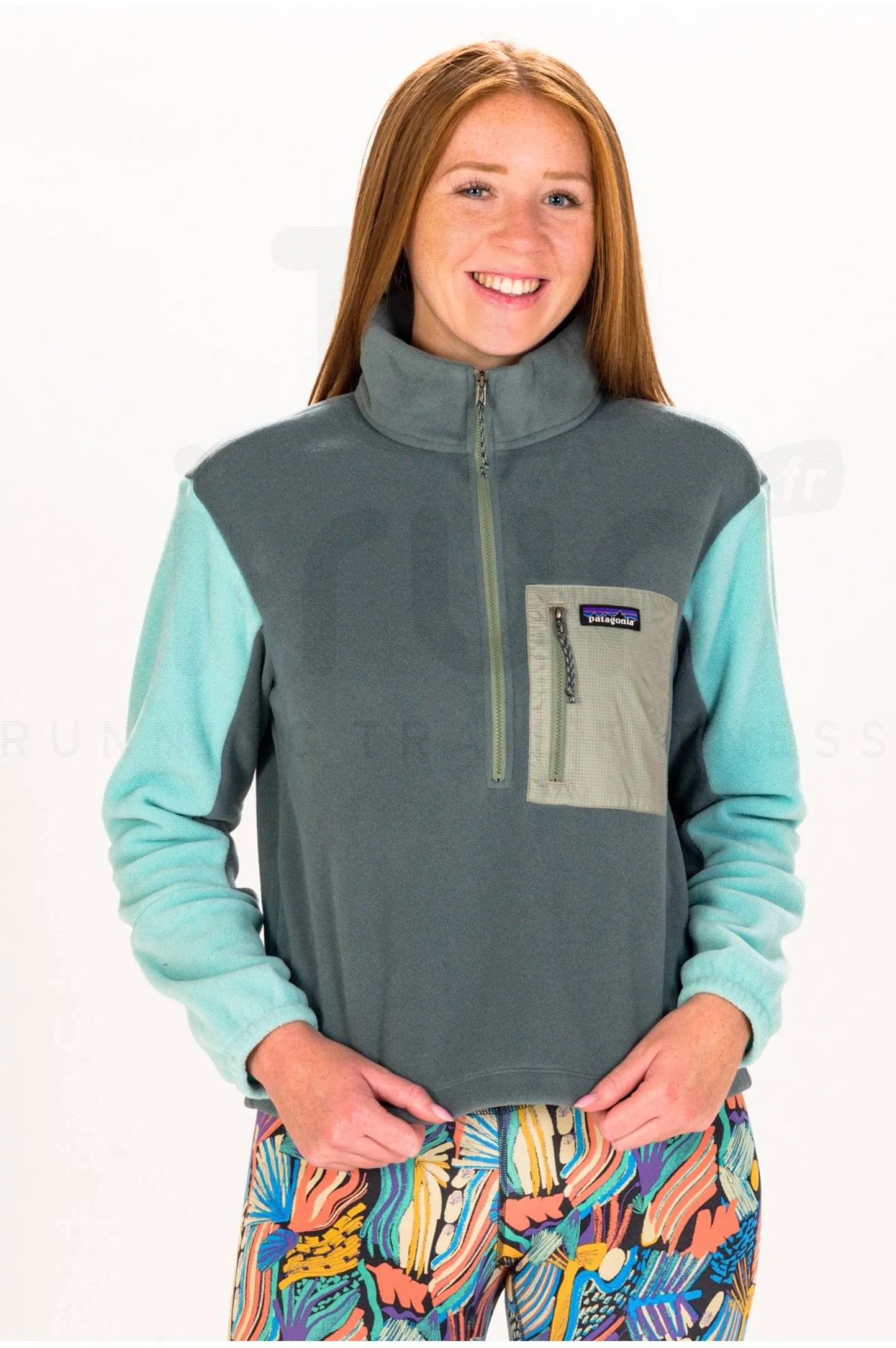 Femme Patagonia Polaires^Microdini 1/2 Zip femme