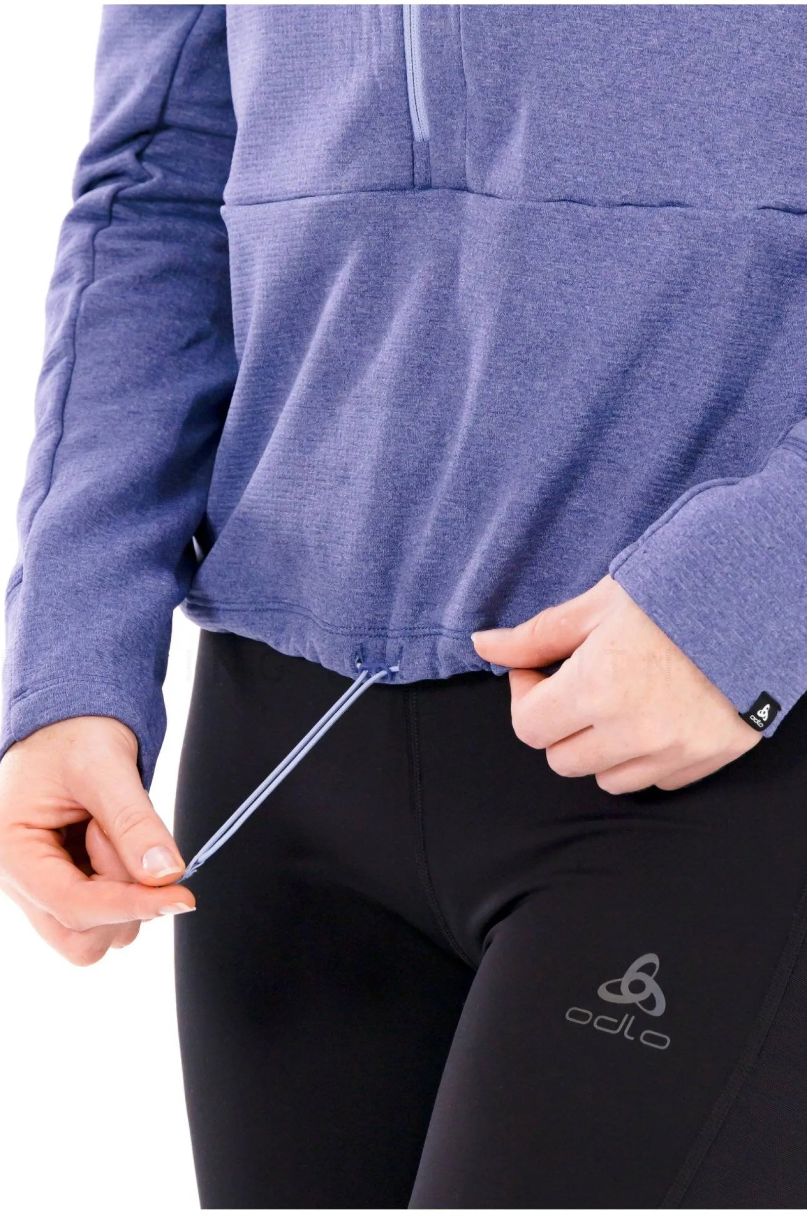 Femme Odlo Polaires^Mid Layer 1/2 Zip Roy femme