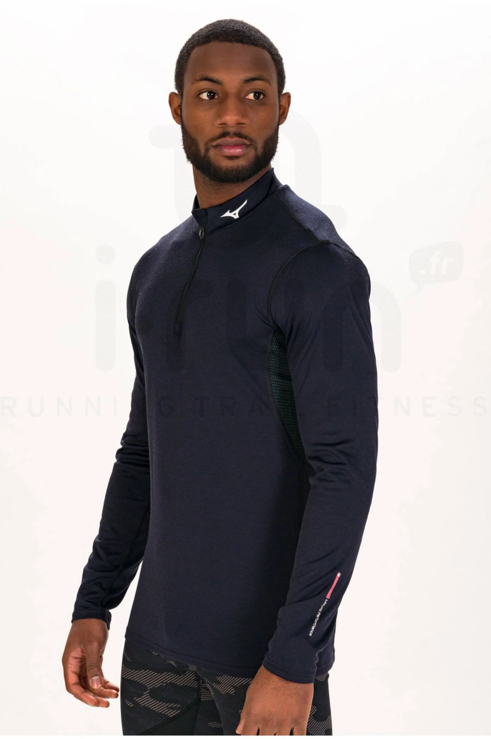 Homme Mizuno Manches Longues^Mid Weight M