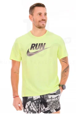 Homme Nike Manches Courtes^Miler Run Energy