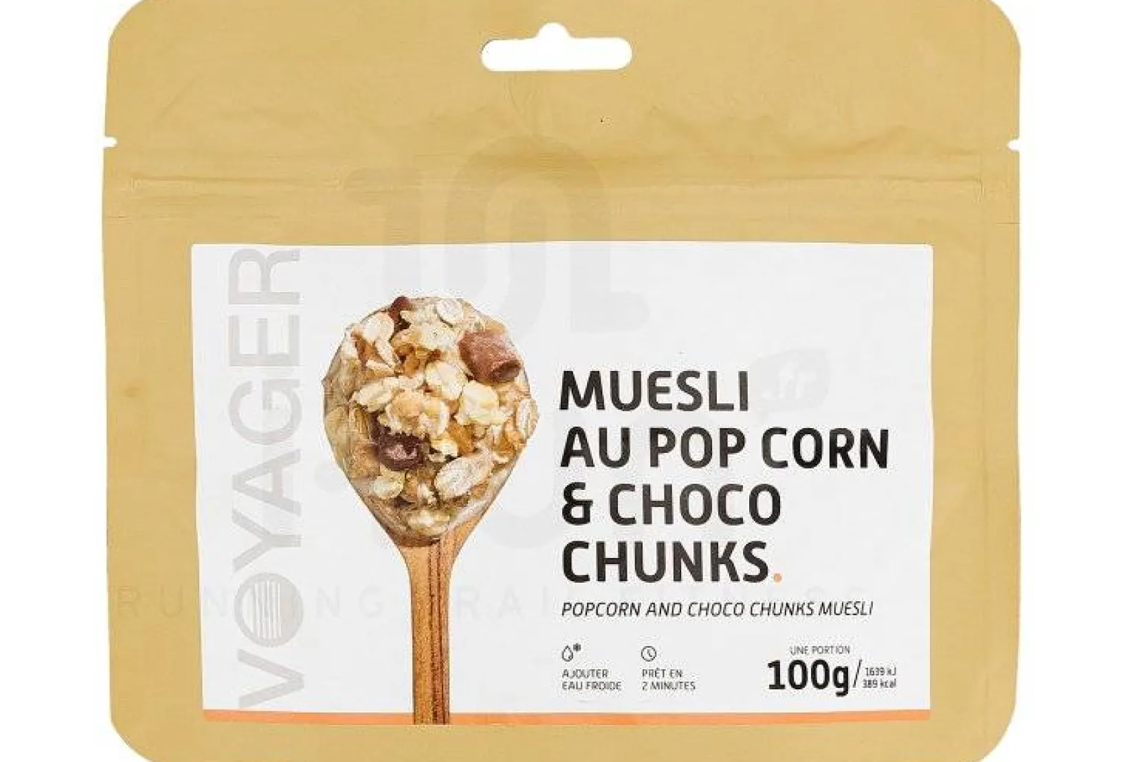 Voyager Repas Lyophilisés^Muesli au pop corn et choco chunks