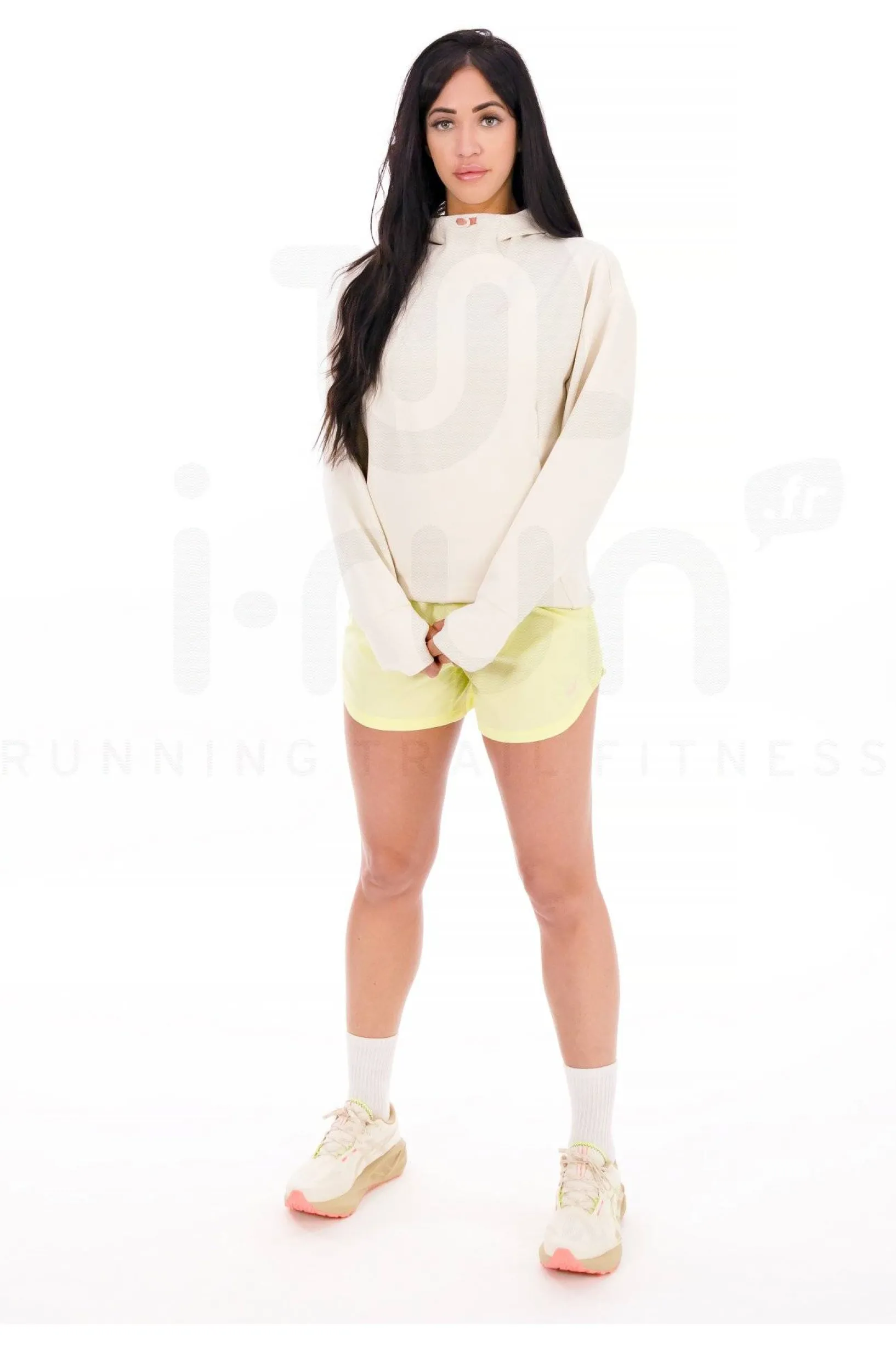 Femme Asics Manches Longues^Nagino Run Adjustable Hoodie femme