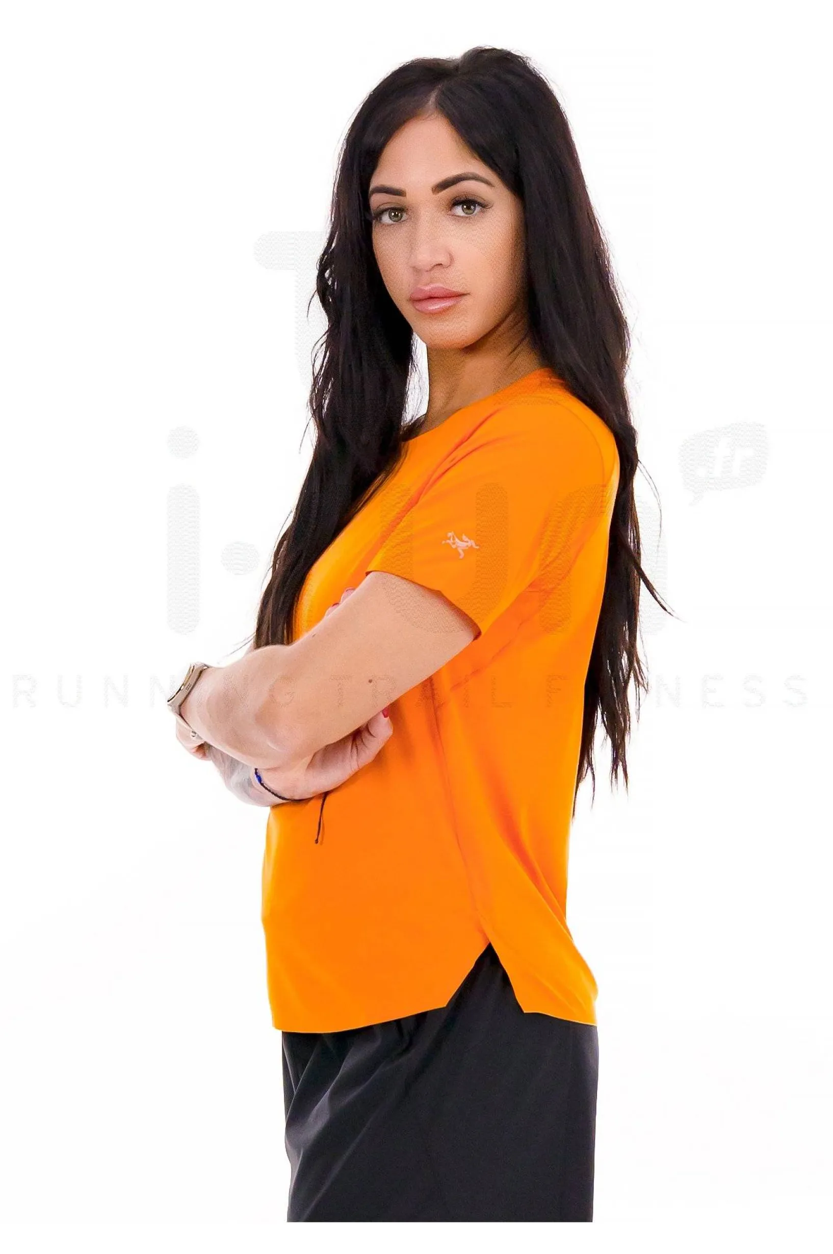 Femme Arcteryx Manches Courtes^Norvan Crew femme