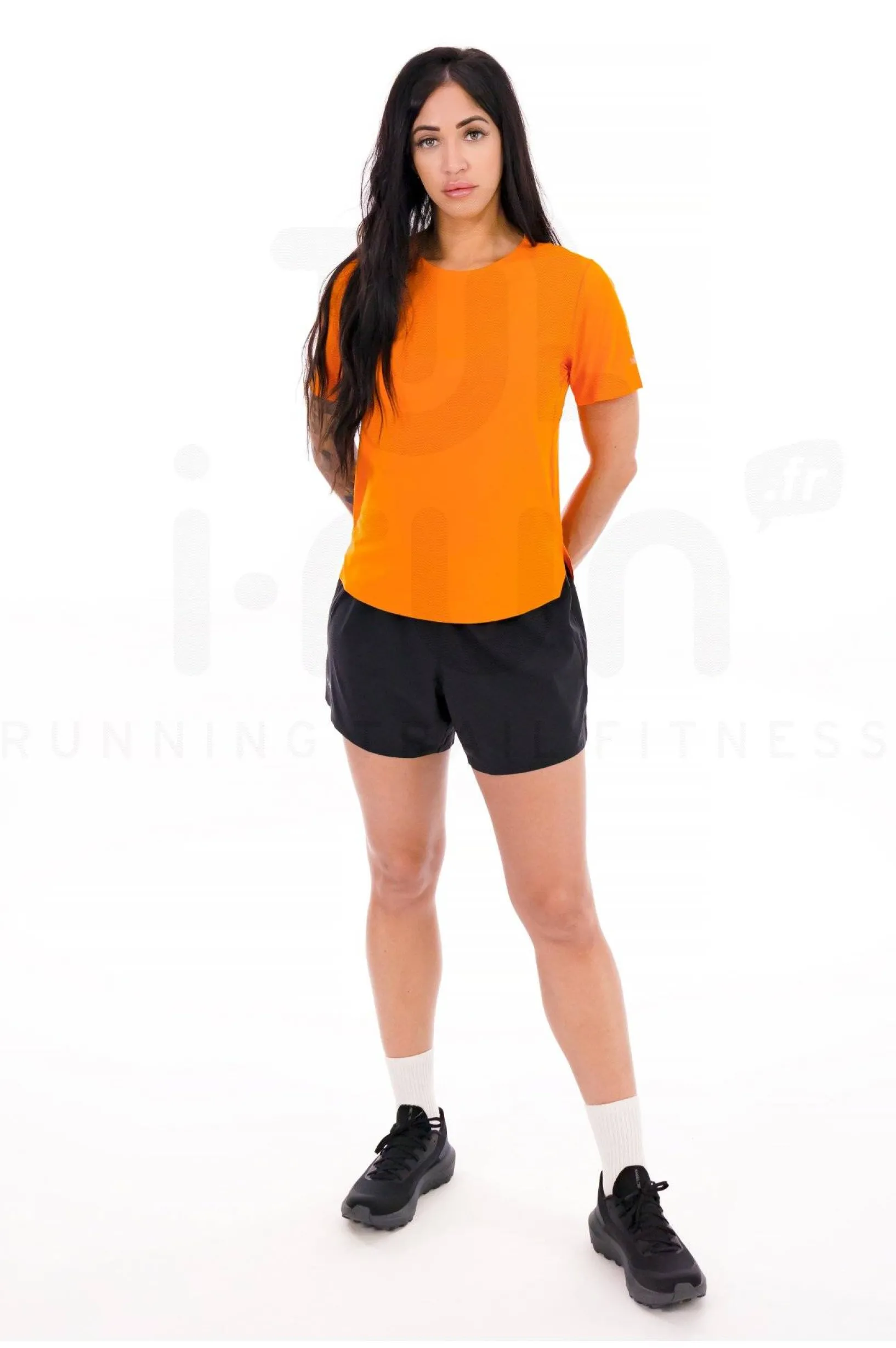 Femme Arcteryx Manches Courtes^Norvan Crew femme