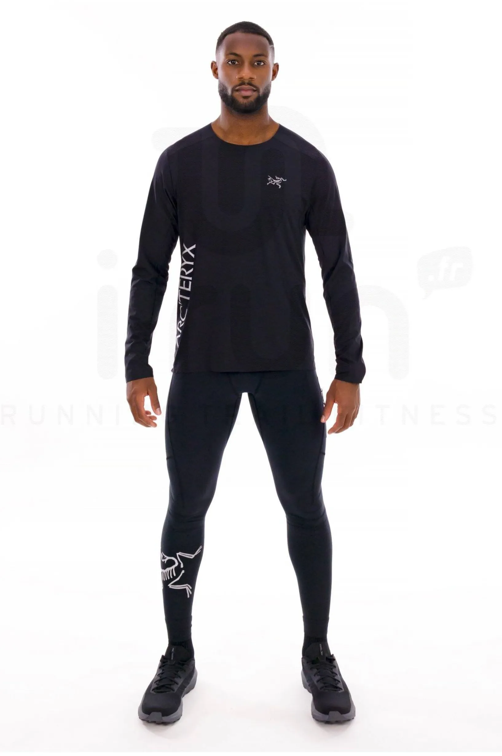 Homme Arcteryx Manches Longues^Norvan Downword Logo