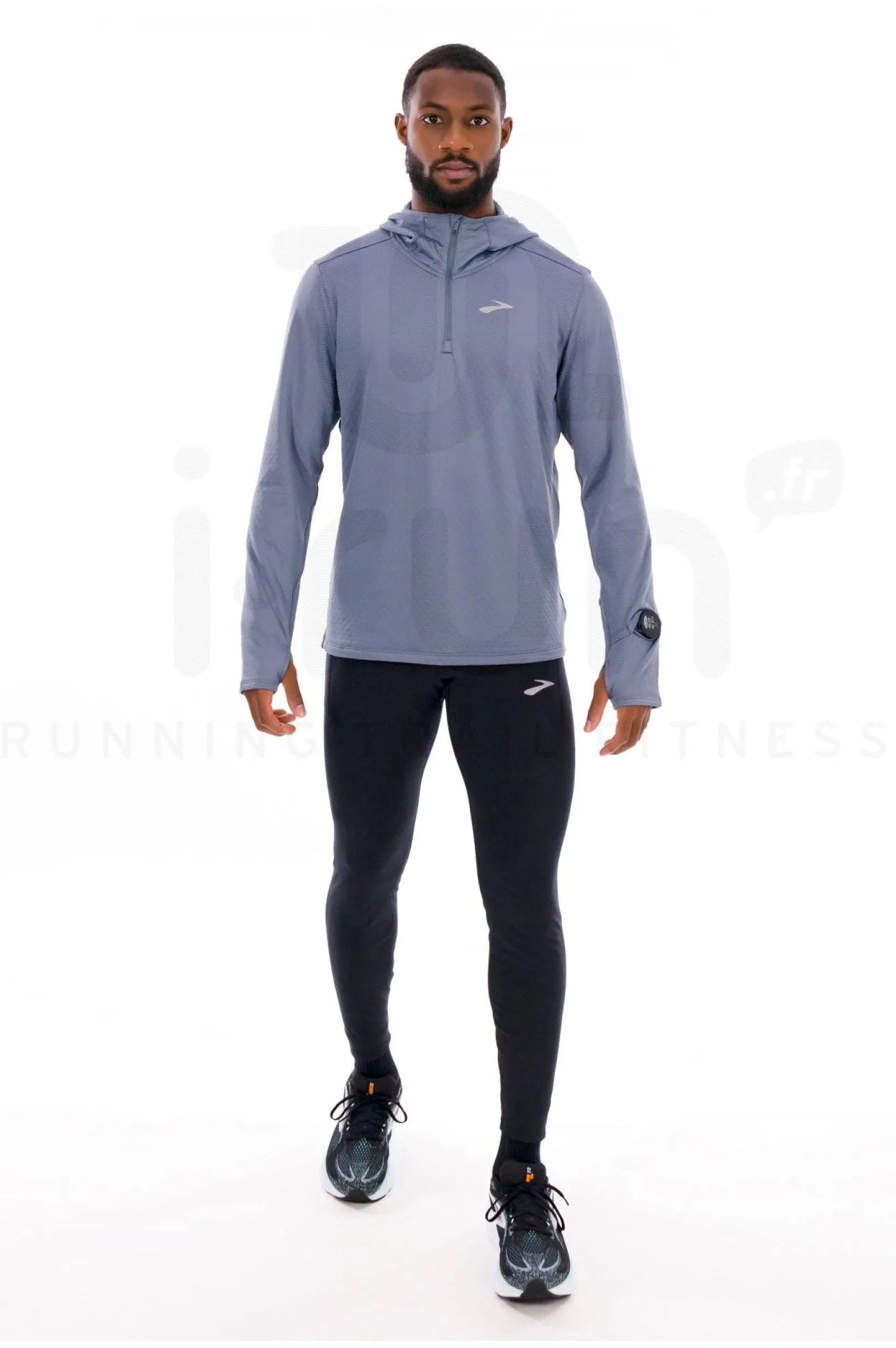 Homme Brooks Manches Longues^Notch Thermal Hoodie 3.0