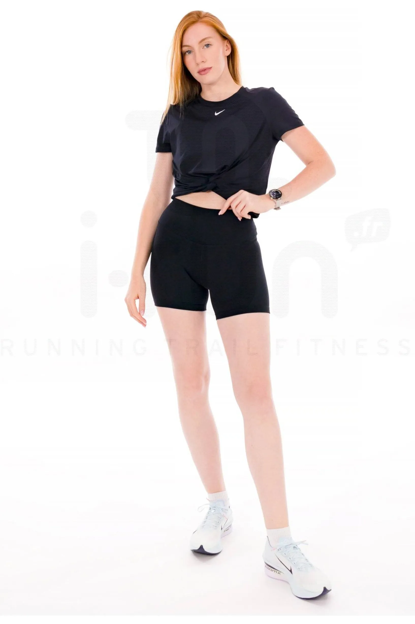 Femme Nike Manches Courtes^One Classic Twist femme