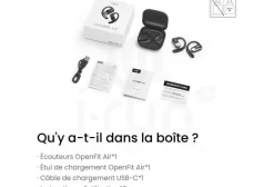 Shokz Casques / Casques À Conduction Osseuse / Écouteurs^OpenFit Air