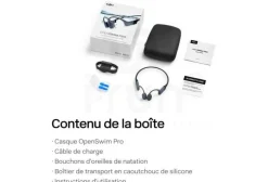 Shokz Casques / Casques À Conduction Osseuse / Écouteurs^OpenSwim Pro