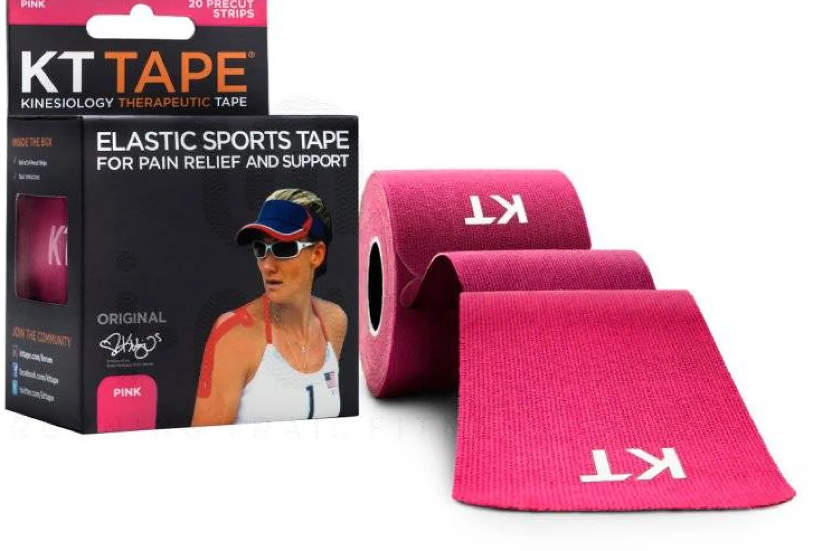 KT Tape Protection Musculaire & Articulaire^Original Coton Pré-découpé