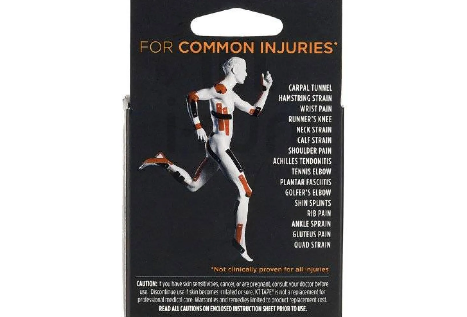 KT Tape Protection Musculaire & Articulaire^Original Coton Pré-découpé