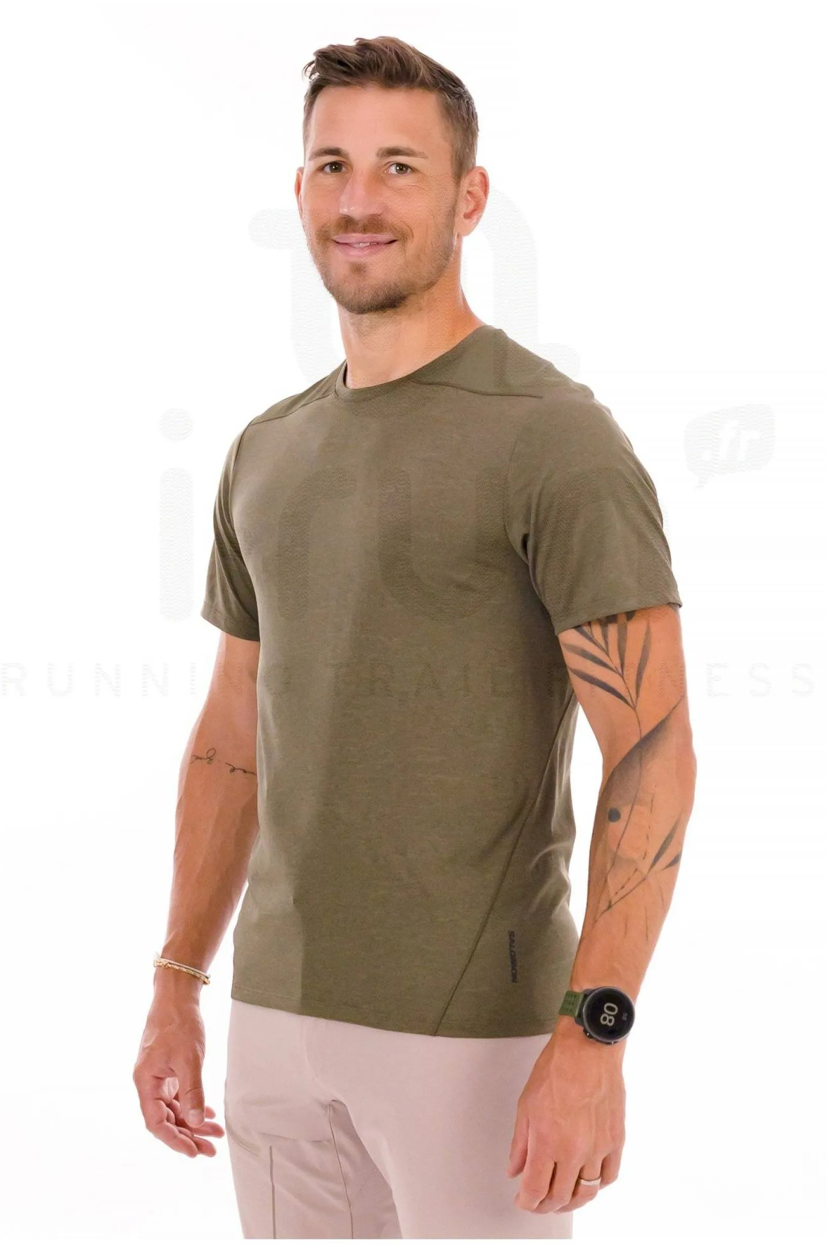 Homme Salomon Manches Courtes^Outline