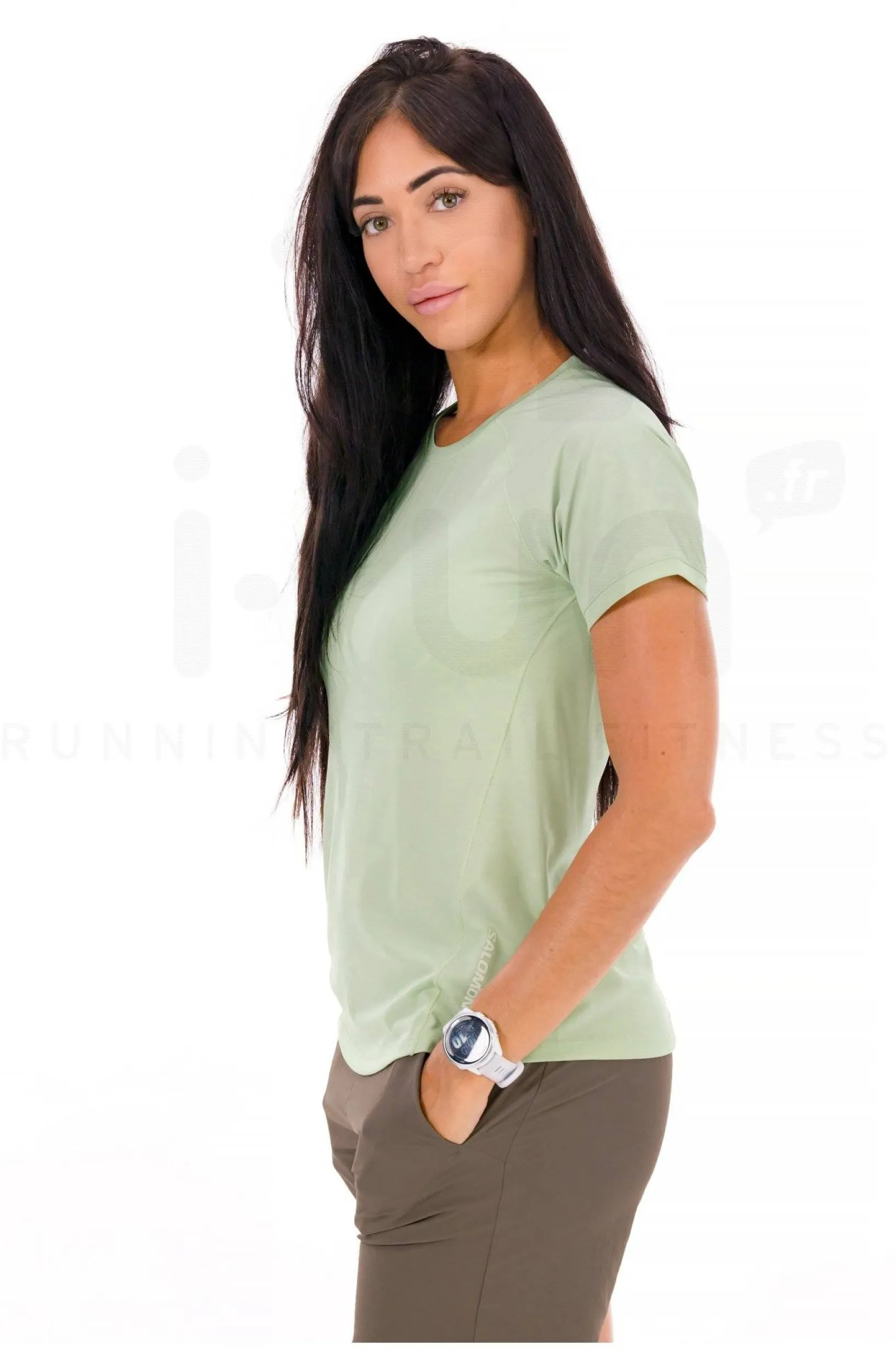 Femme Salomon Manches Courtes^Outline femme