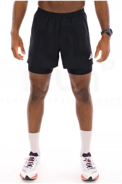Homme adidas Shorts / Cuissards^Own The Run 2 en 1 Climacool