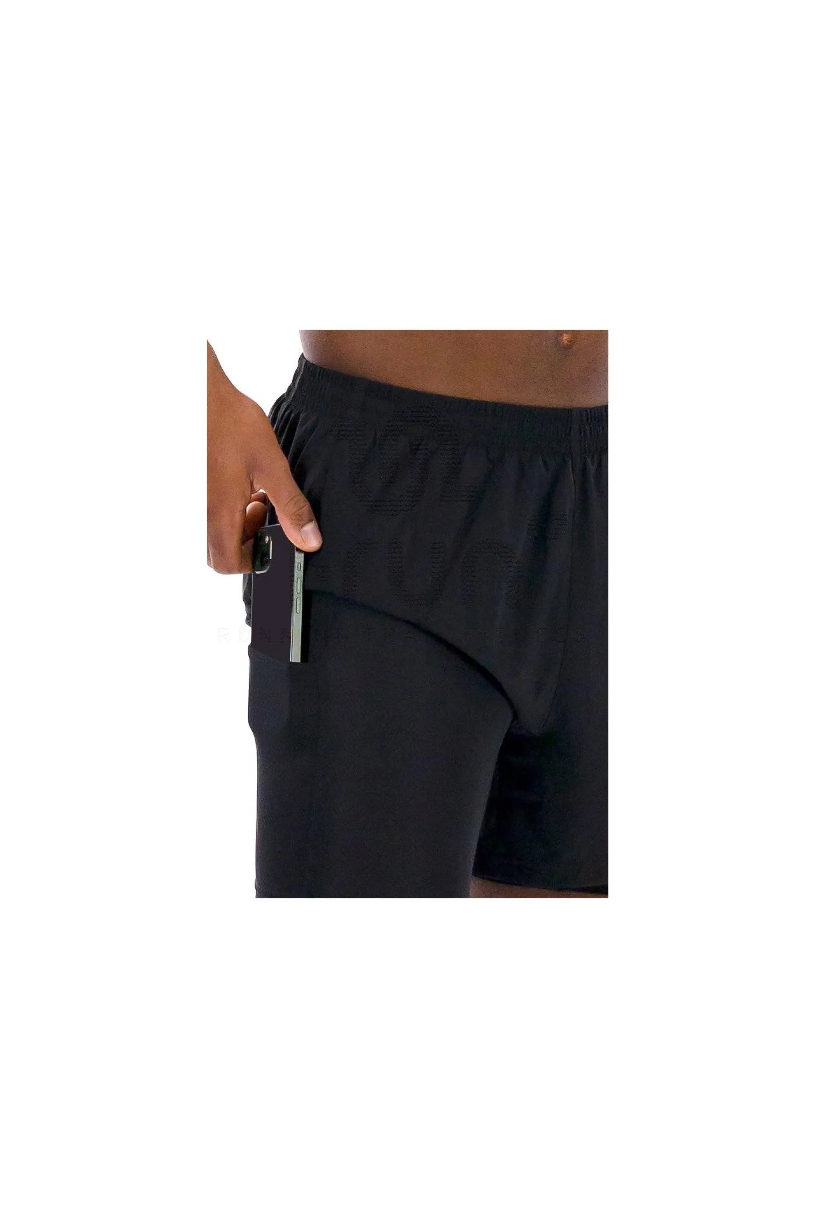 Homme adidas Shorts / Cuissards^Own The Run 2 en 1 Climacool