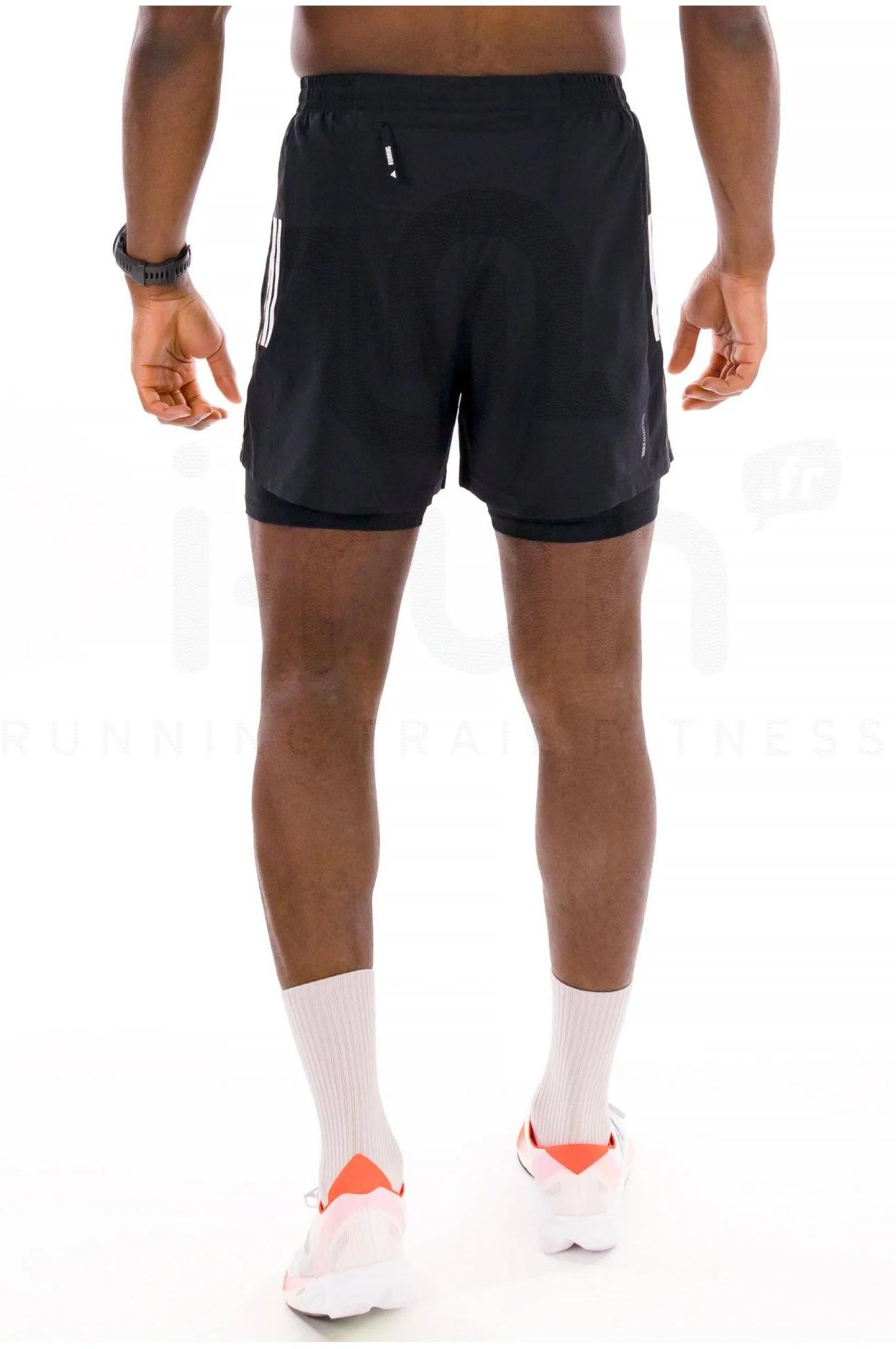 Homme adidas Shorts / Cuissards^Own The Run 2 en 1 Climacool