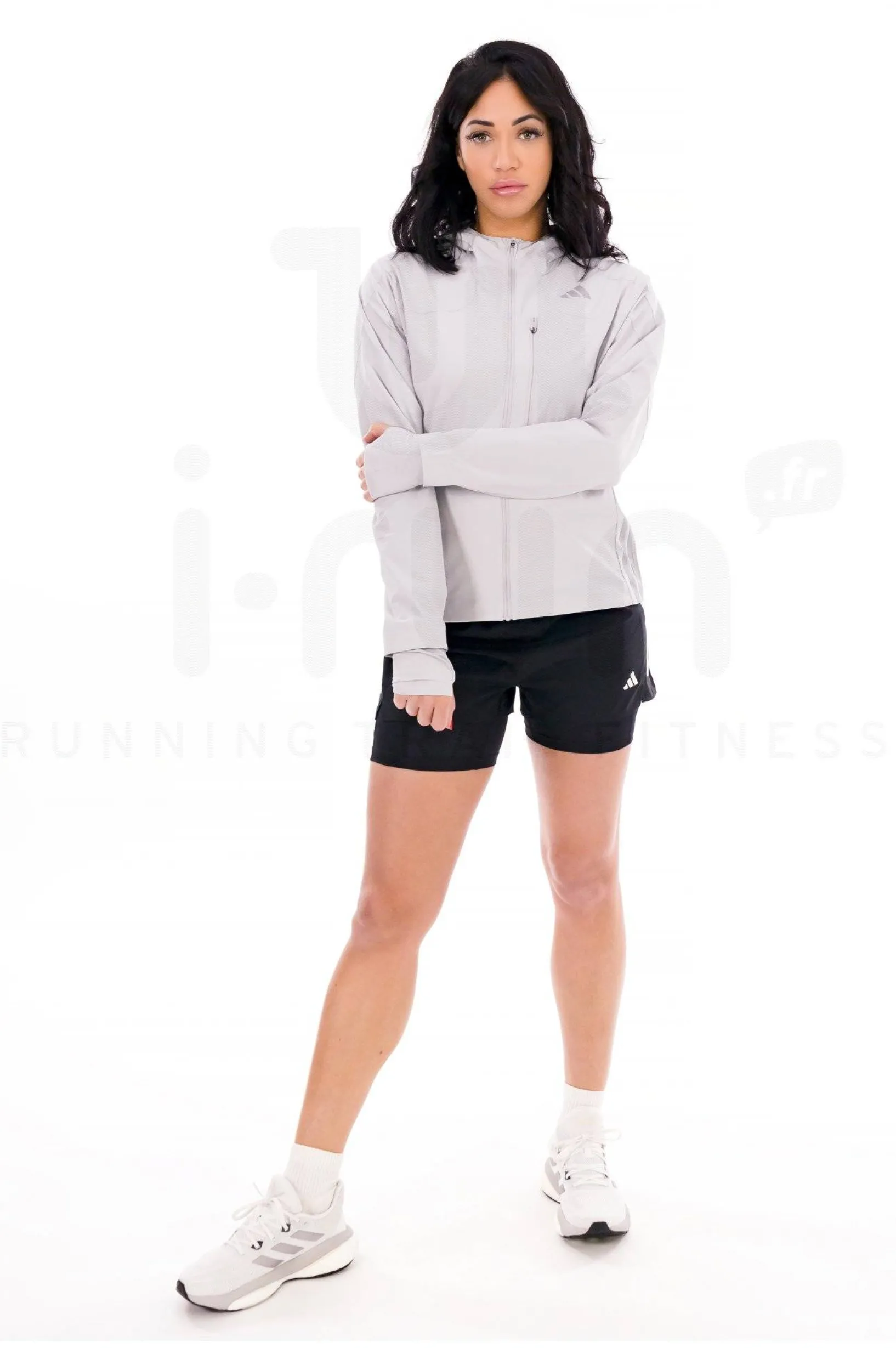 Femme adidas Shorts / Cuissards / Jupes^Own The Run 2 en 1 femme