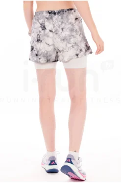 Femme adidas Shorts / Cuissards / Jupes^Own The Run Spray Dye 2 en 1 femme