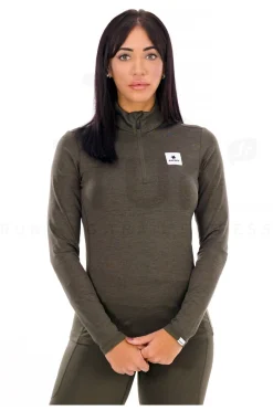 Femme Saysky Manches Longues^Pace 1/2 Zip femme