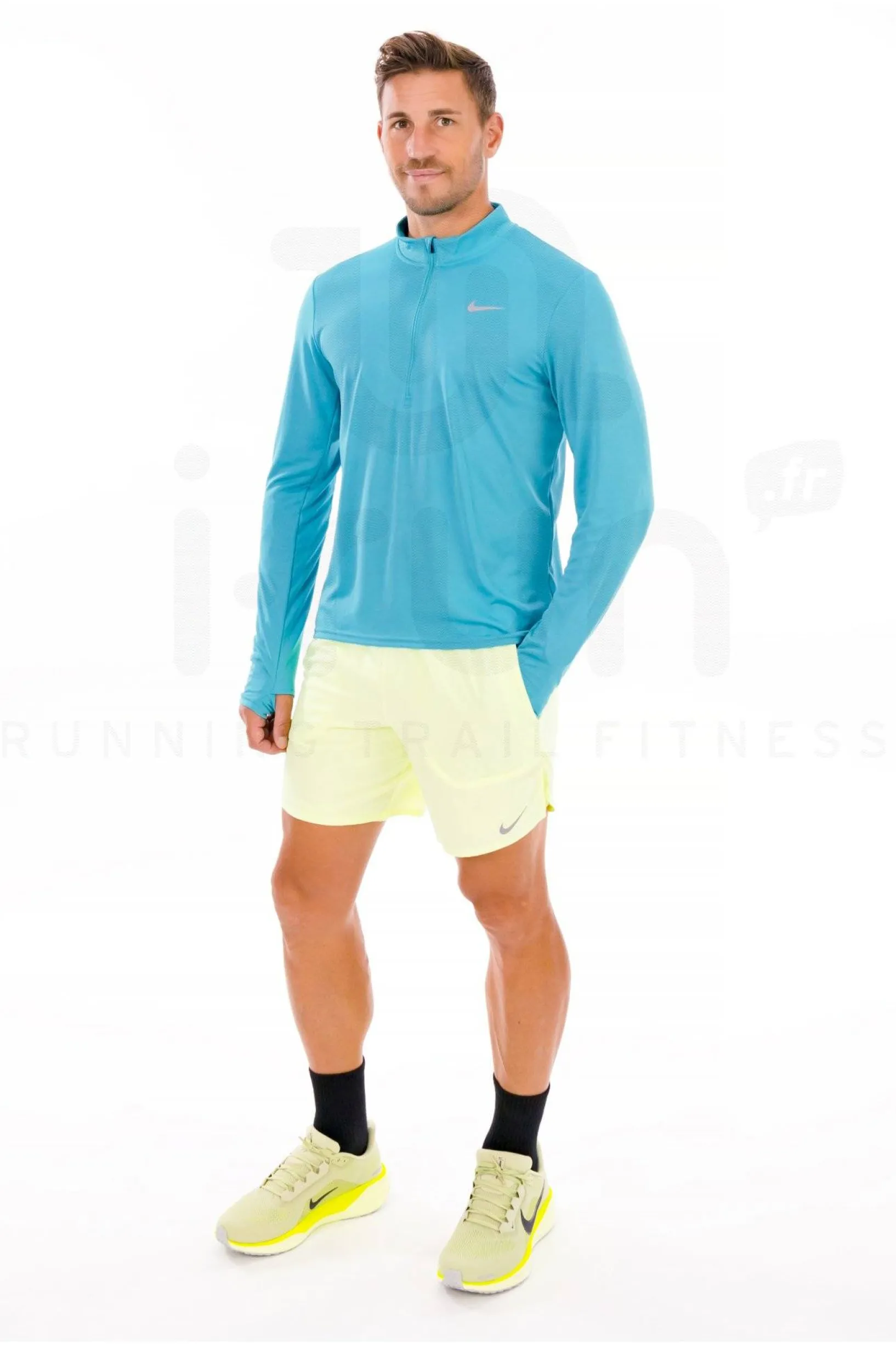 Homme Nike Manches Longues^Pacer