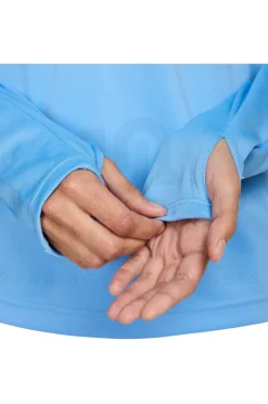 Femme Nike Manches Longues^Pacer 1/4 zip femme