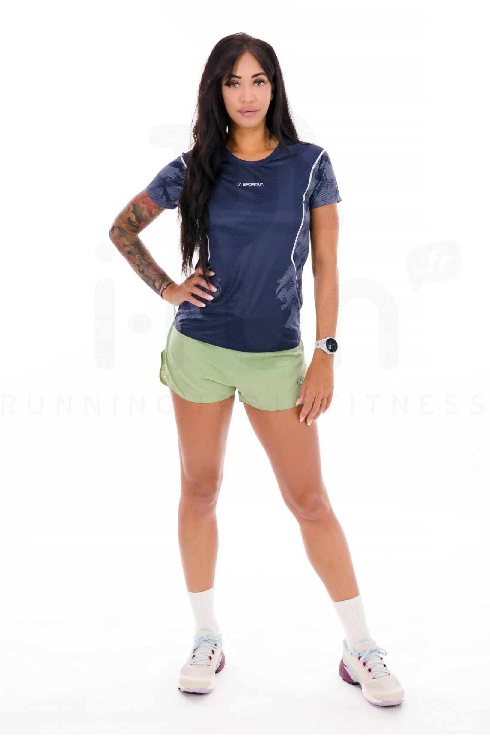 Femme La Sportiva Manches Courtes^Pacer femme