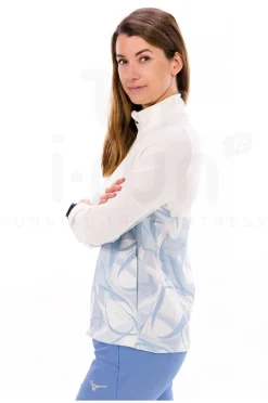Femme Mizuno Vestes & Coupe Vent^Paris Athlete Hybrid Warm Up W femme
