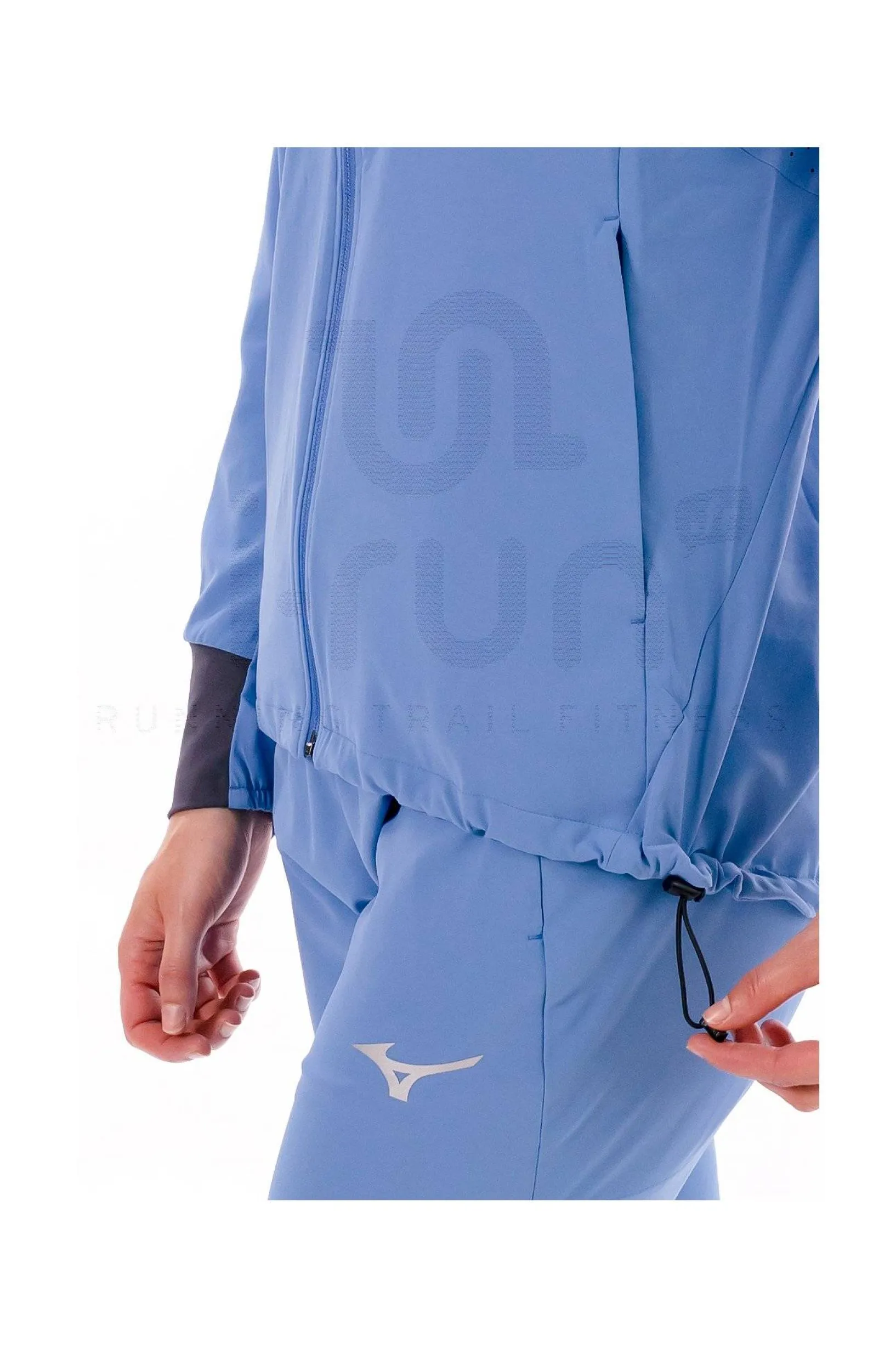 Femme Mizuno Vestes & Coupe Vent^Paris Athlete W femme