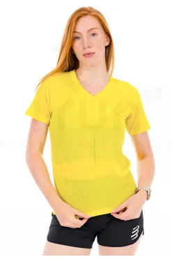 Femme Compressport Manches Courtes^Performance W femme