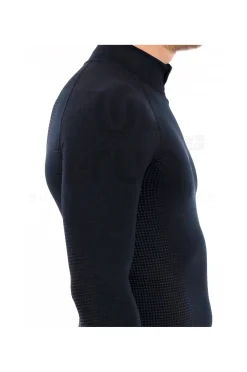 Homme Odlo Manches Longues^Performance Warm 1/2 Zip