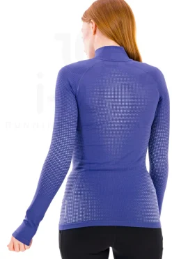 Femme Odlo Manches Longues^Performance Warm 1/2 Zip femme