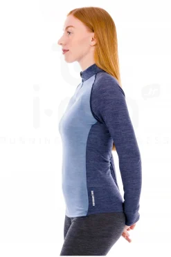 Femme Odlo Manches Longues^Performance Wool 150 1/2 Zip femme