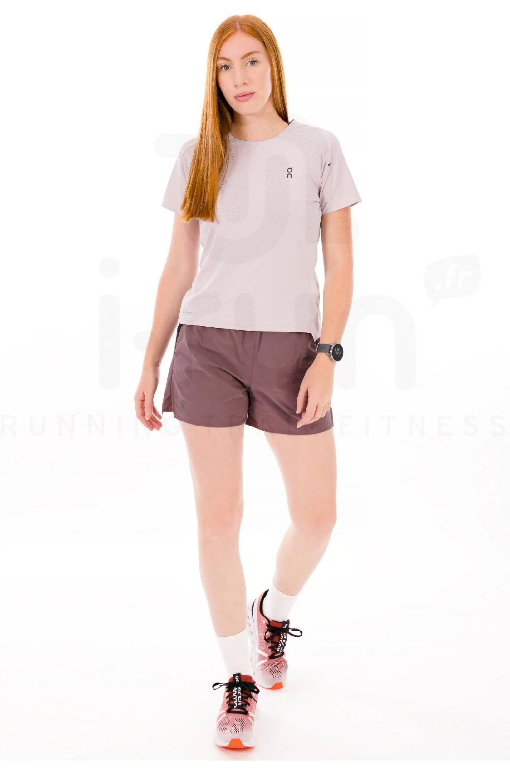 Femme On-Running Manches Courtes^Performance-T femme