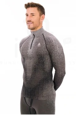 Homme Odlo Manches Longues^POW Blackcomb 1/2 Zip