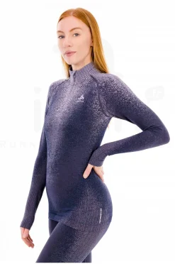 Femme Odlo Manches Longues^POW Blackcomb 1/2 Zip femme