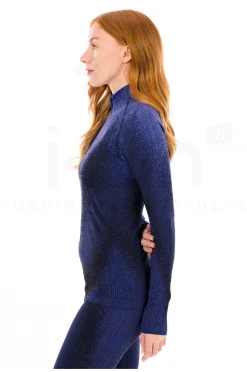 Femme Odlo Manches Longues^POW Blackcomb 1/2 Zip femme