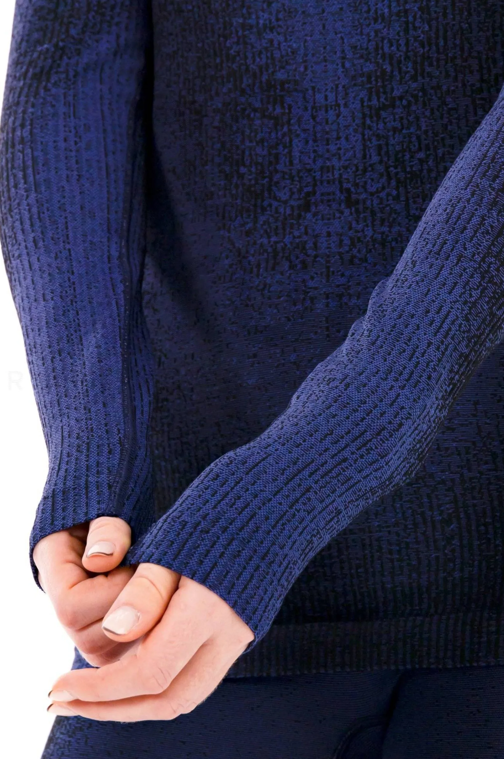 Femme Odlo Manches Longues^POW Blackcomb 1/2 Zip femme