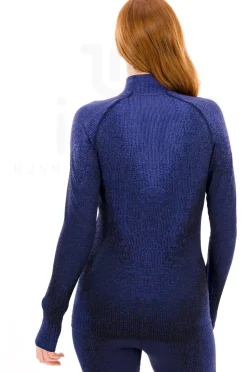 Femme Odlo Manches Longues^POW Blackcomb 1/2 Zip femme