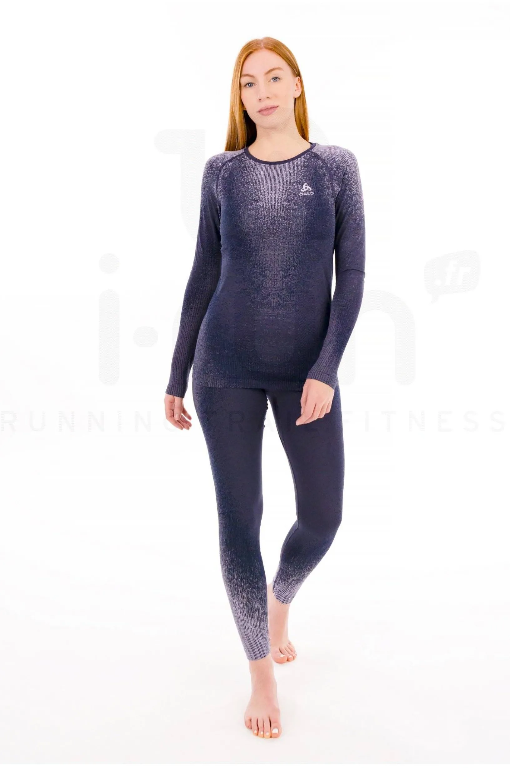 Femme Odlo Manches Longues^POW Blackcomb femme