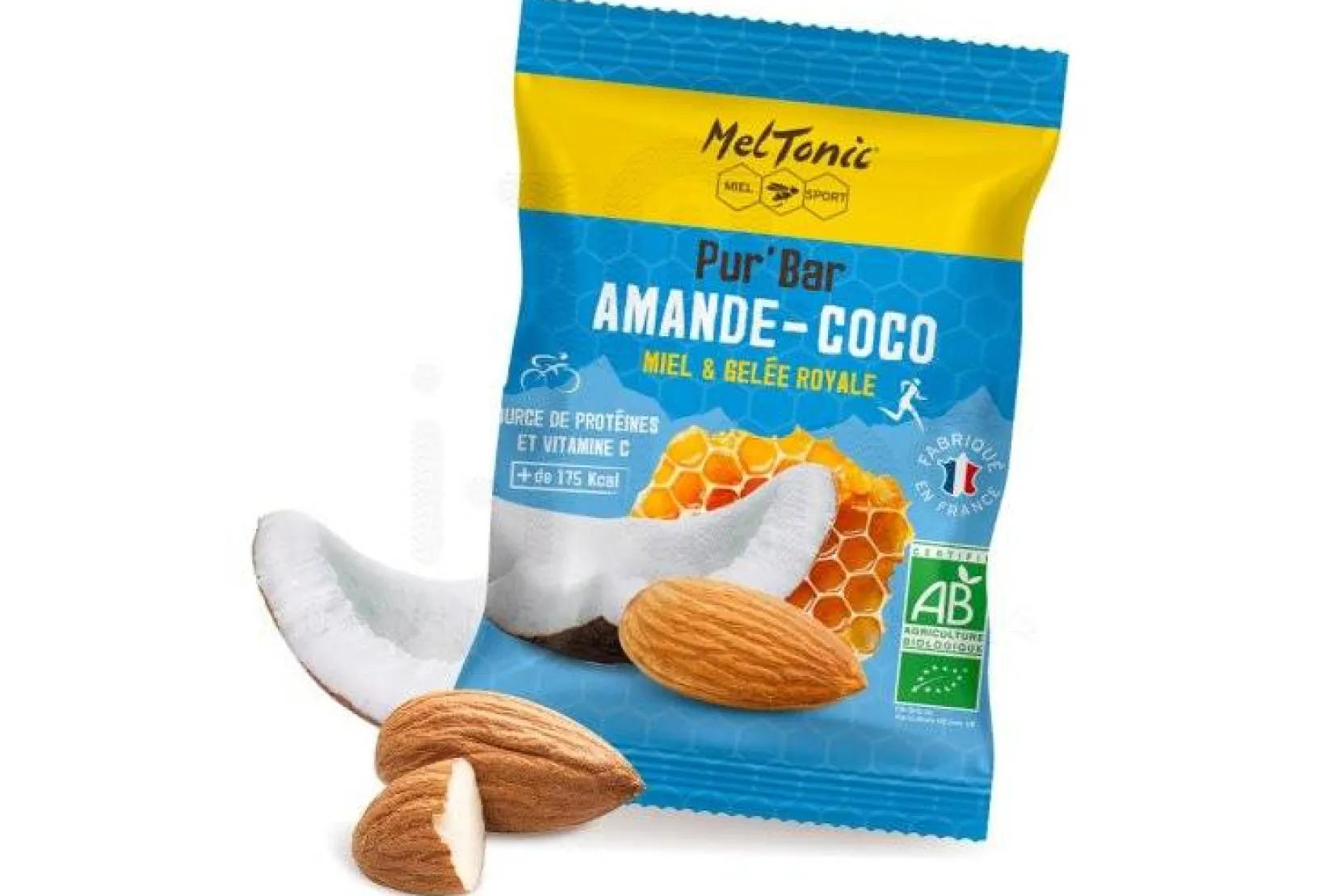 MelTonic Barres^Pur Bar Bio - Amande-Coco