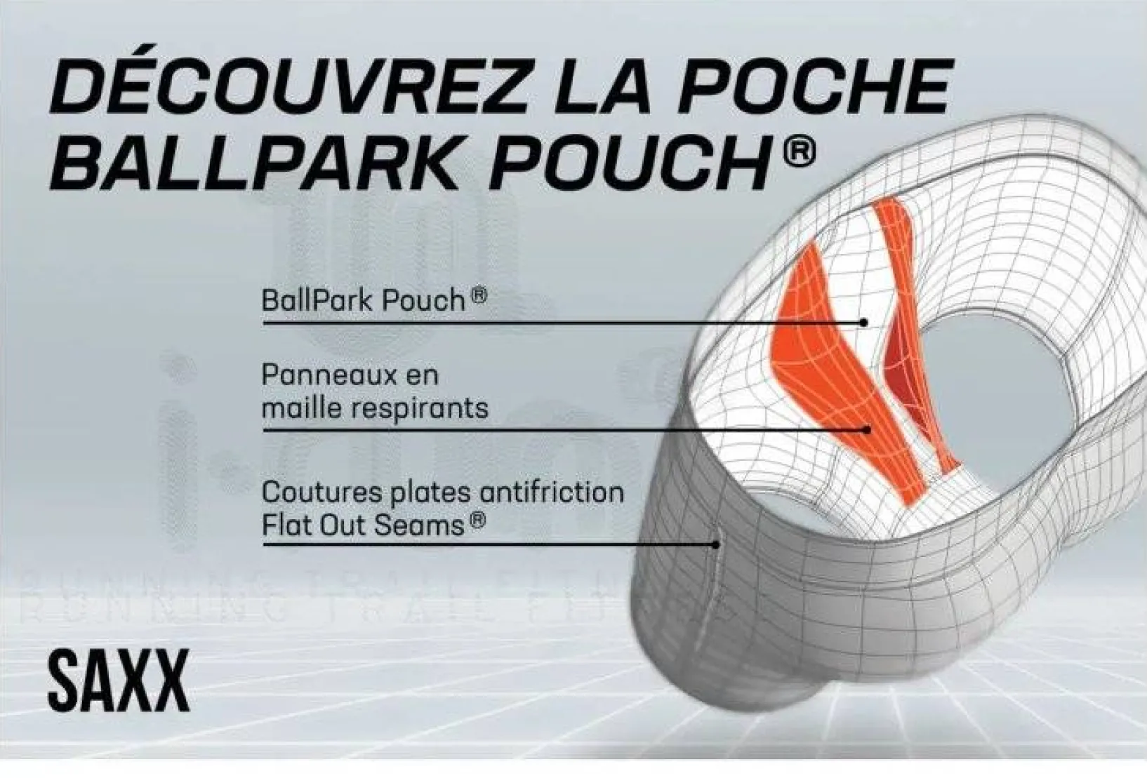 Homme Saxx Sous-Vêtements^Quest Quick Dry Mesh x2