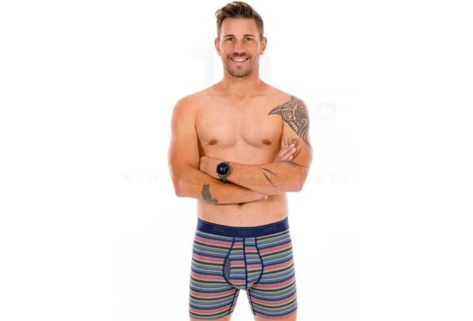 Homme Saxx Sous-Vêtements^Quest Quick Dry Mesh x2