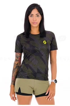 Femme Scott Manches Courtes^RC Run femme