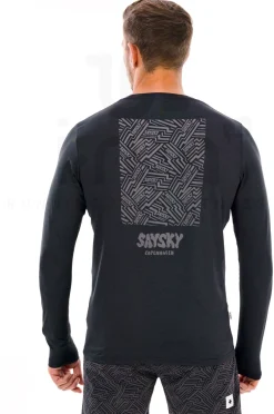 Homme Saysky Manches Longues^Reflective Logo Pace