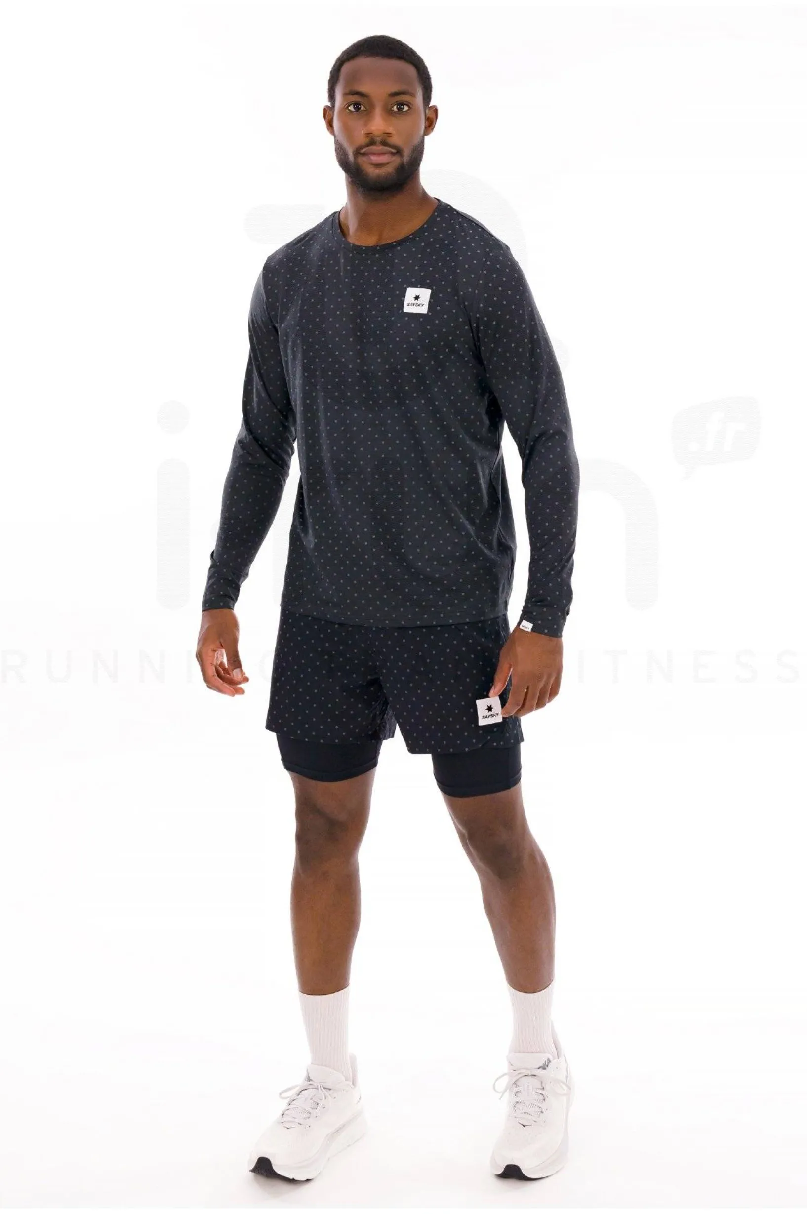 Homme Saysky Manches Longues^Reflective Polka Pace